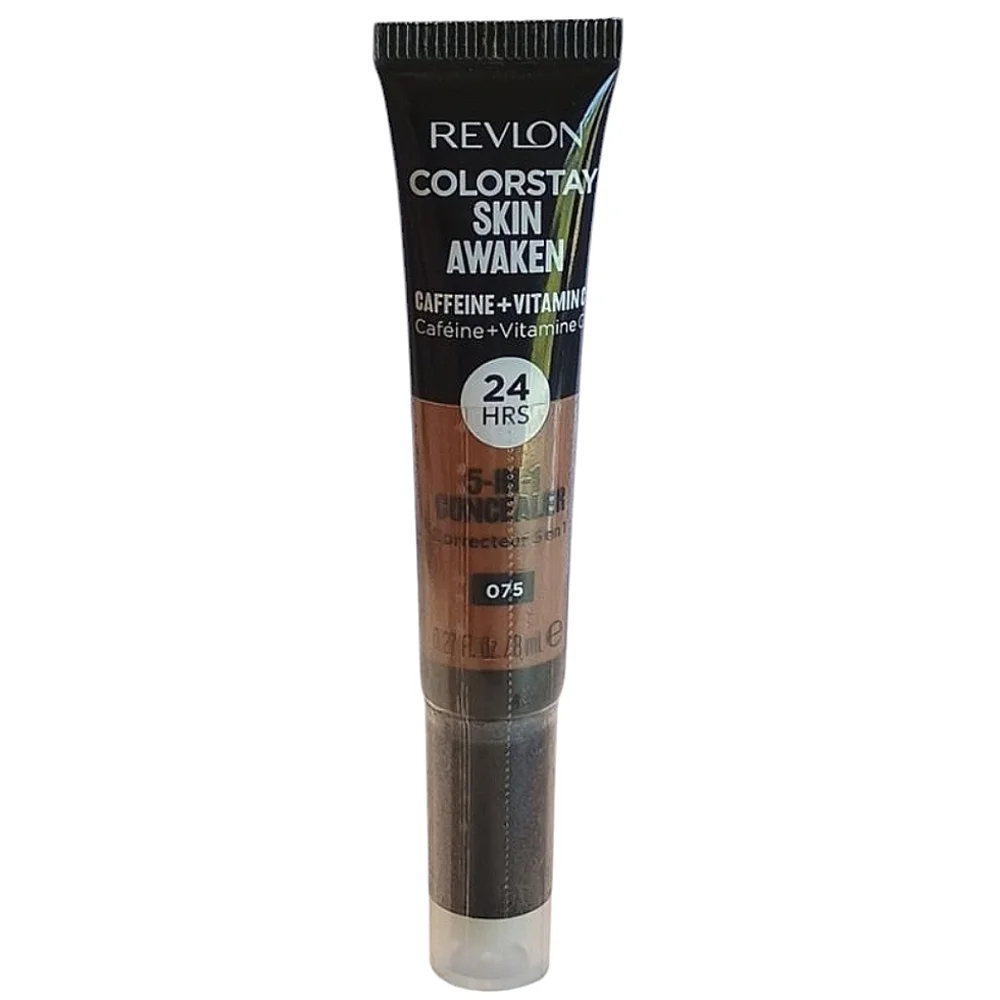 Revlon ColorStay Skin Awaken Cream Concealer Longwear, 075 Hazelnut